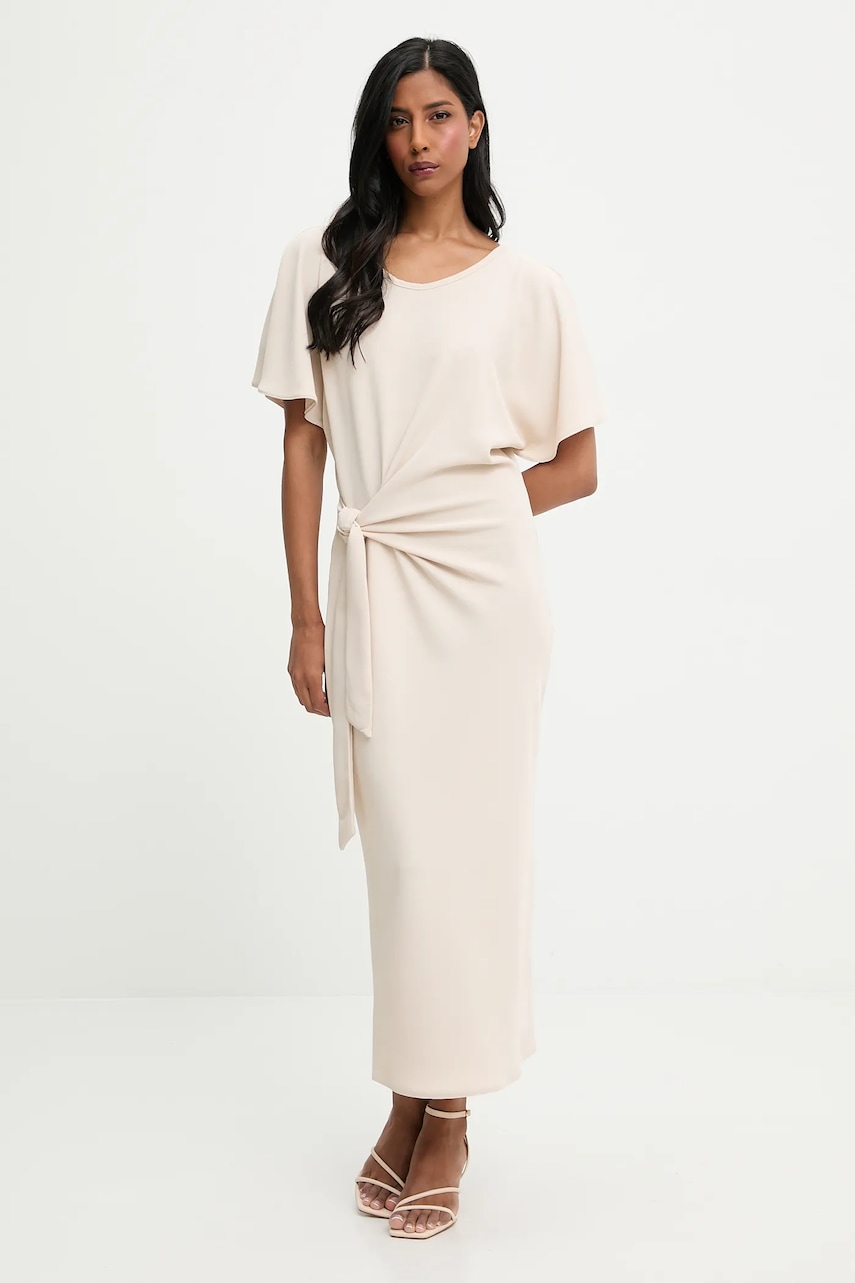 Answear.LAB rochie culoarea bej