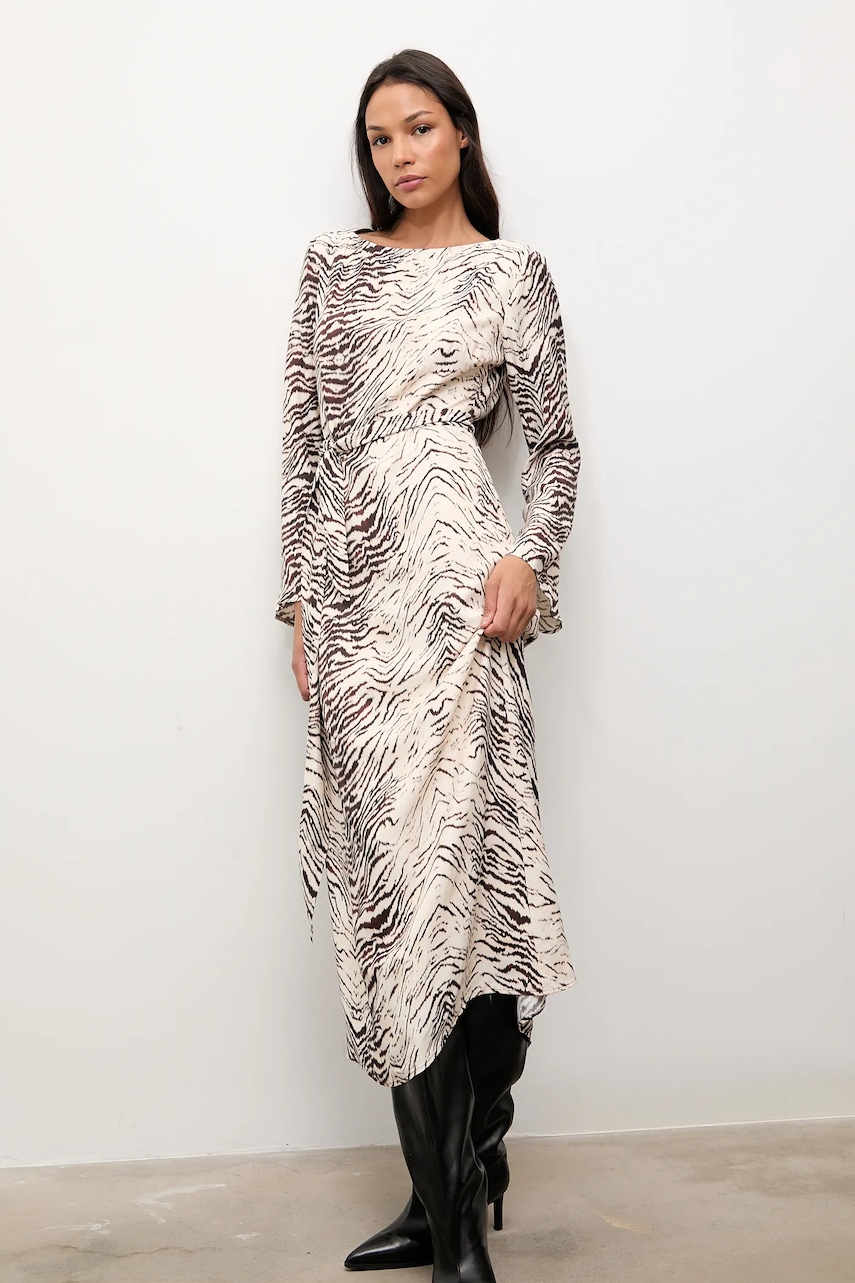 Answear.LAB rochie culoarea bej