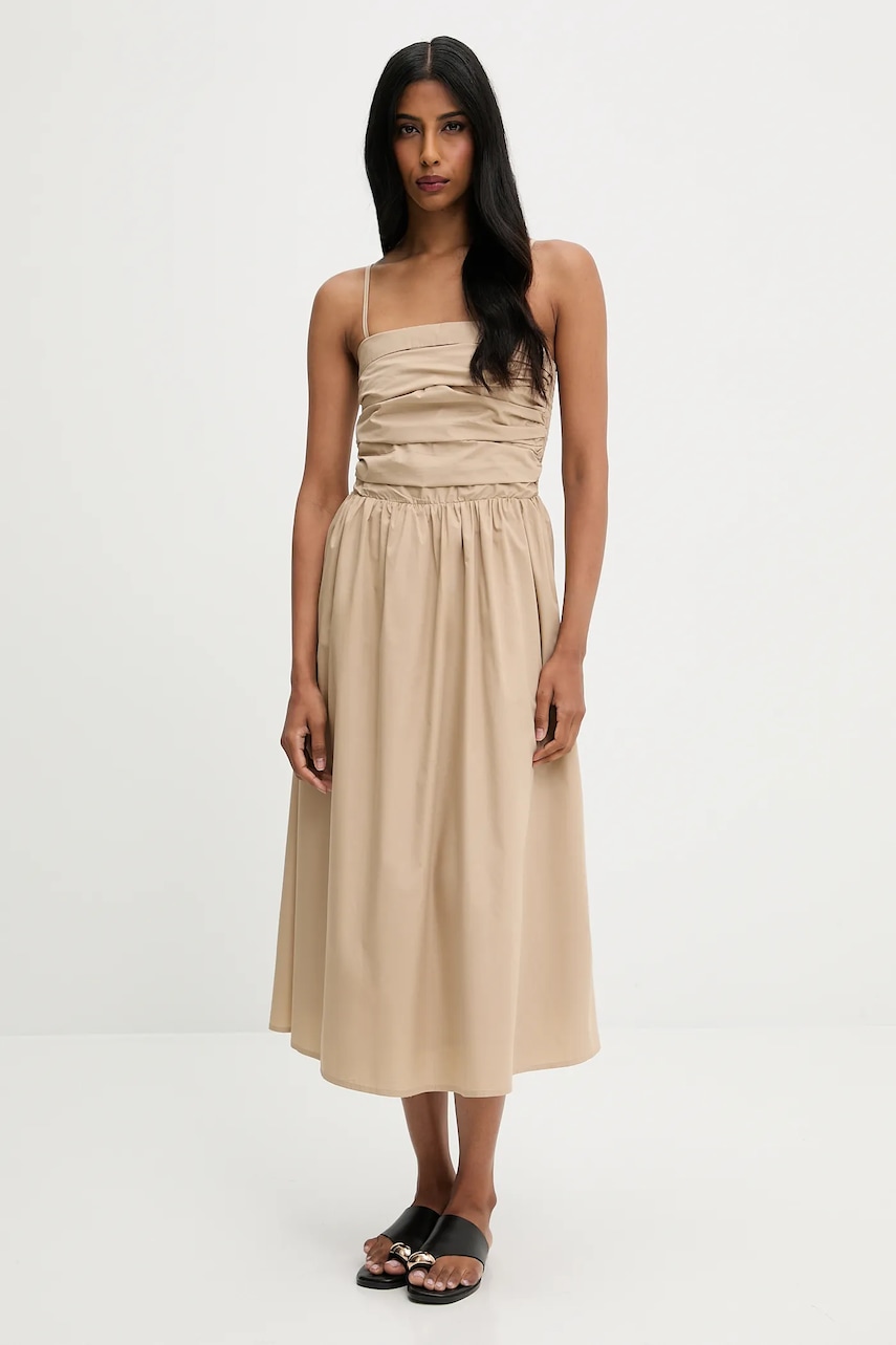 Answear.LAB rochie culoarea bej