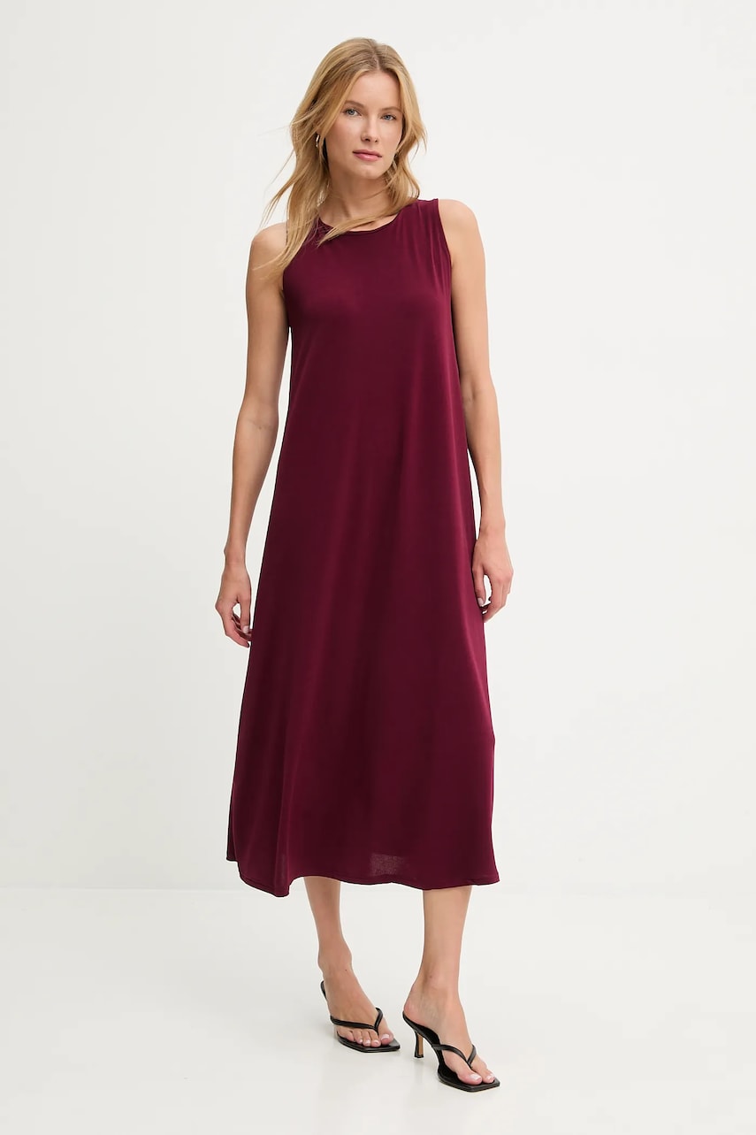 Answear.LAB rochie culoarea bordo