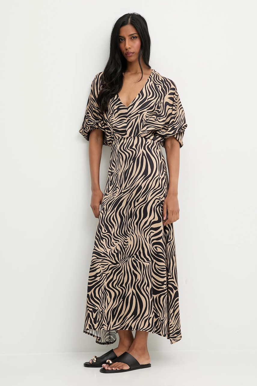 Answear.LAB rochie culoarea maro