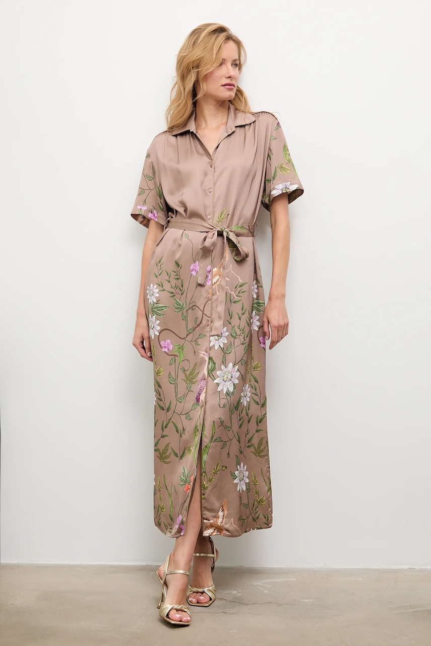 Answear.LAB rochie culoarea maro
