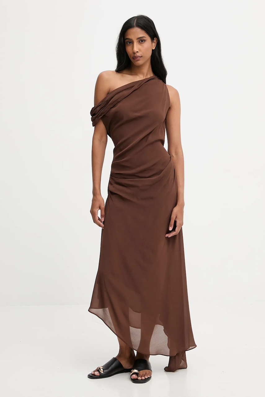 Answear.LAB rochie culoarea maro