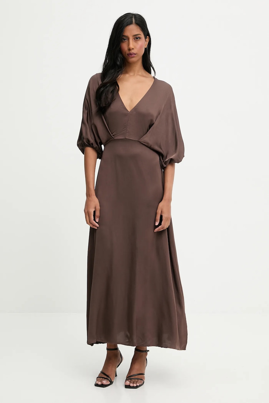 Answear.LAB rochie culoarea maro
