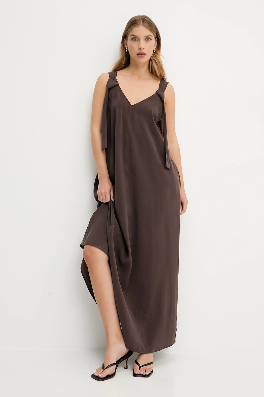Answear.LAB rochie culoarea maro