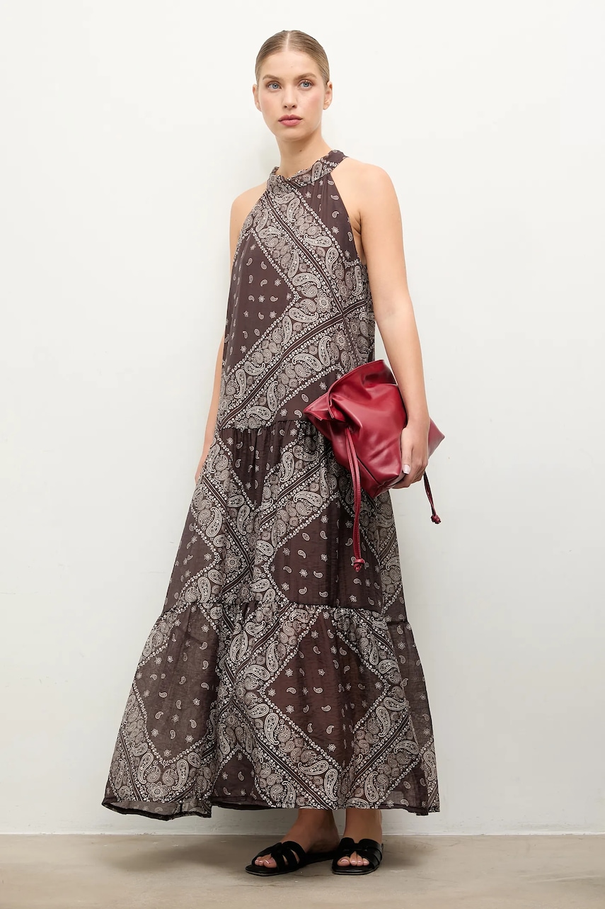 Answear.LAB rochie culoarea maro