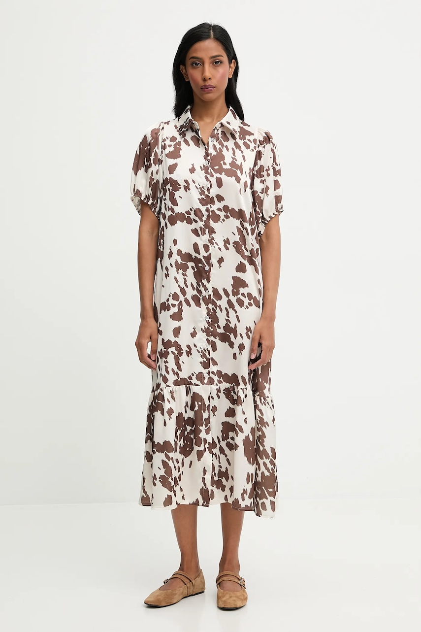 Answear.LAB rochie culoarea maro