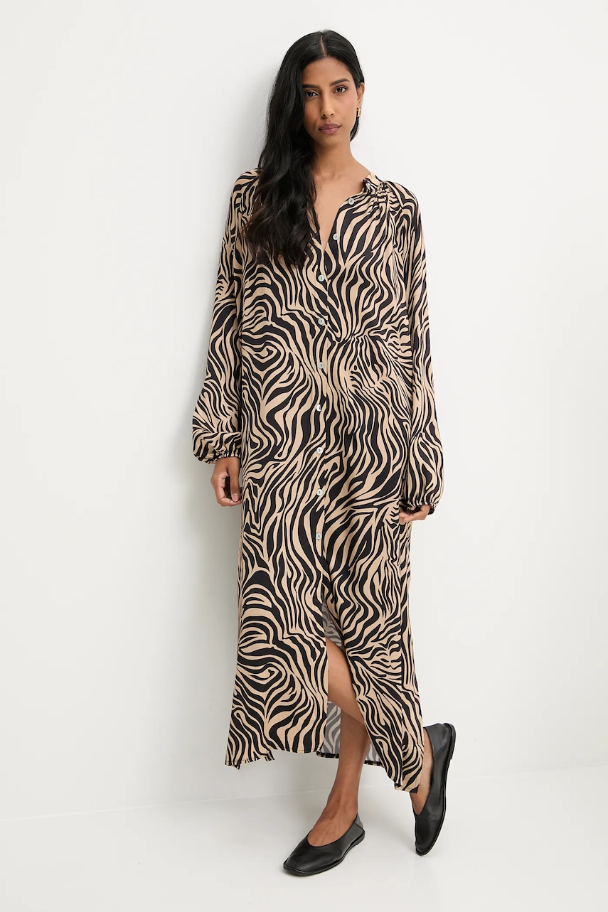 Answear.LAB rochie culoarea maro