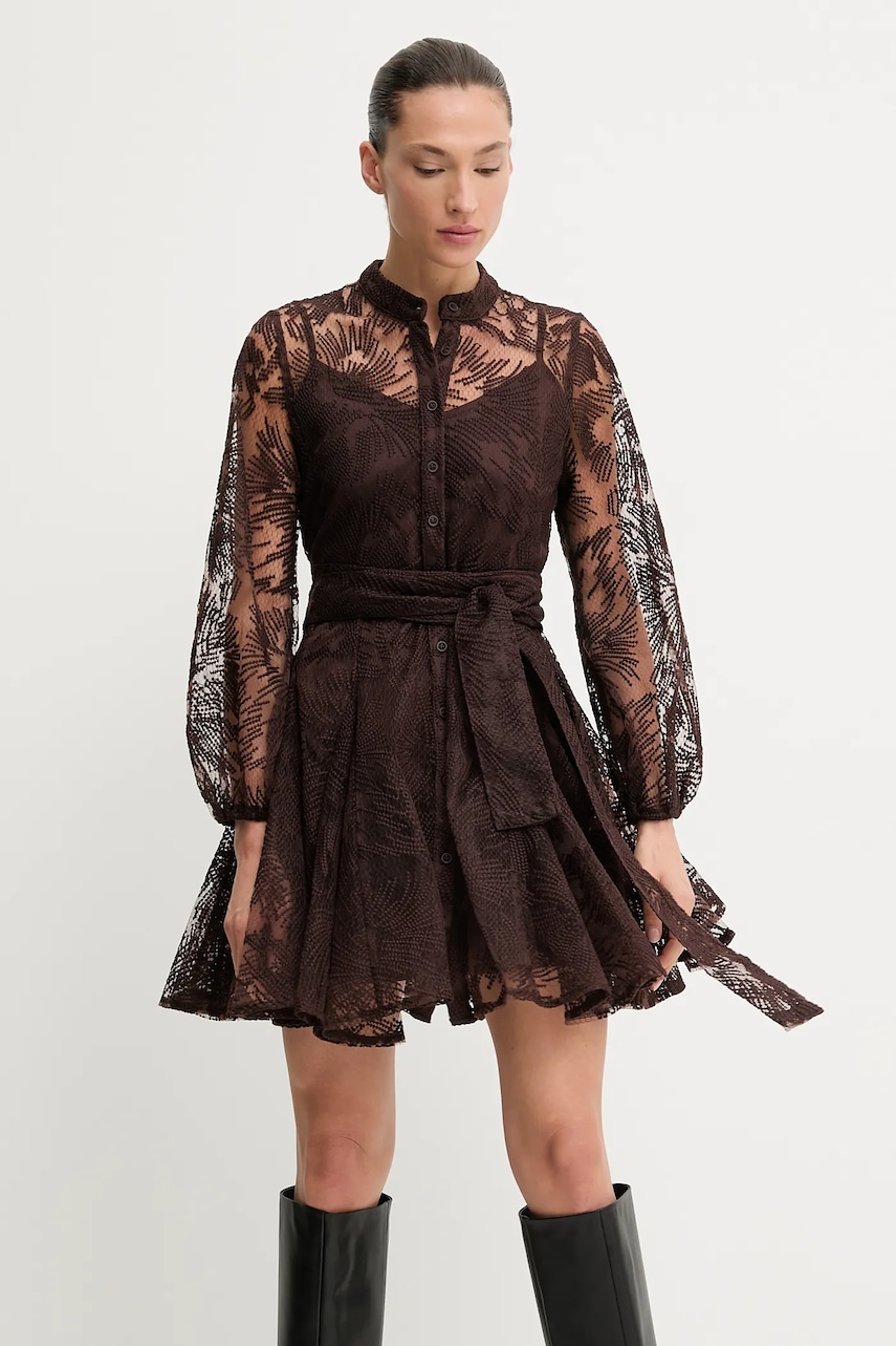 Answear.LAB rochie culoarea maro