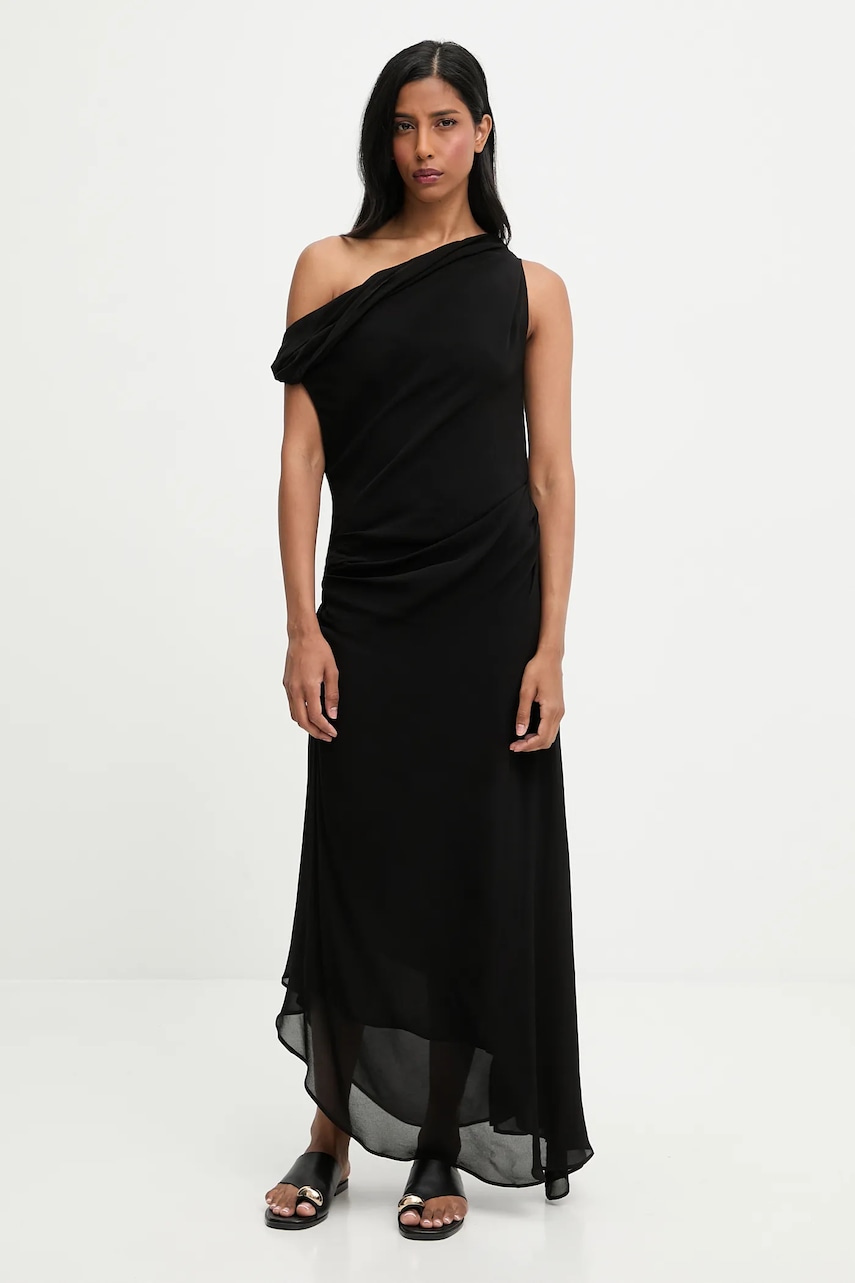 Answear.LAB rochie culoarea negru