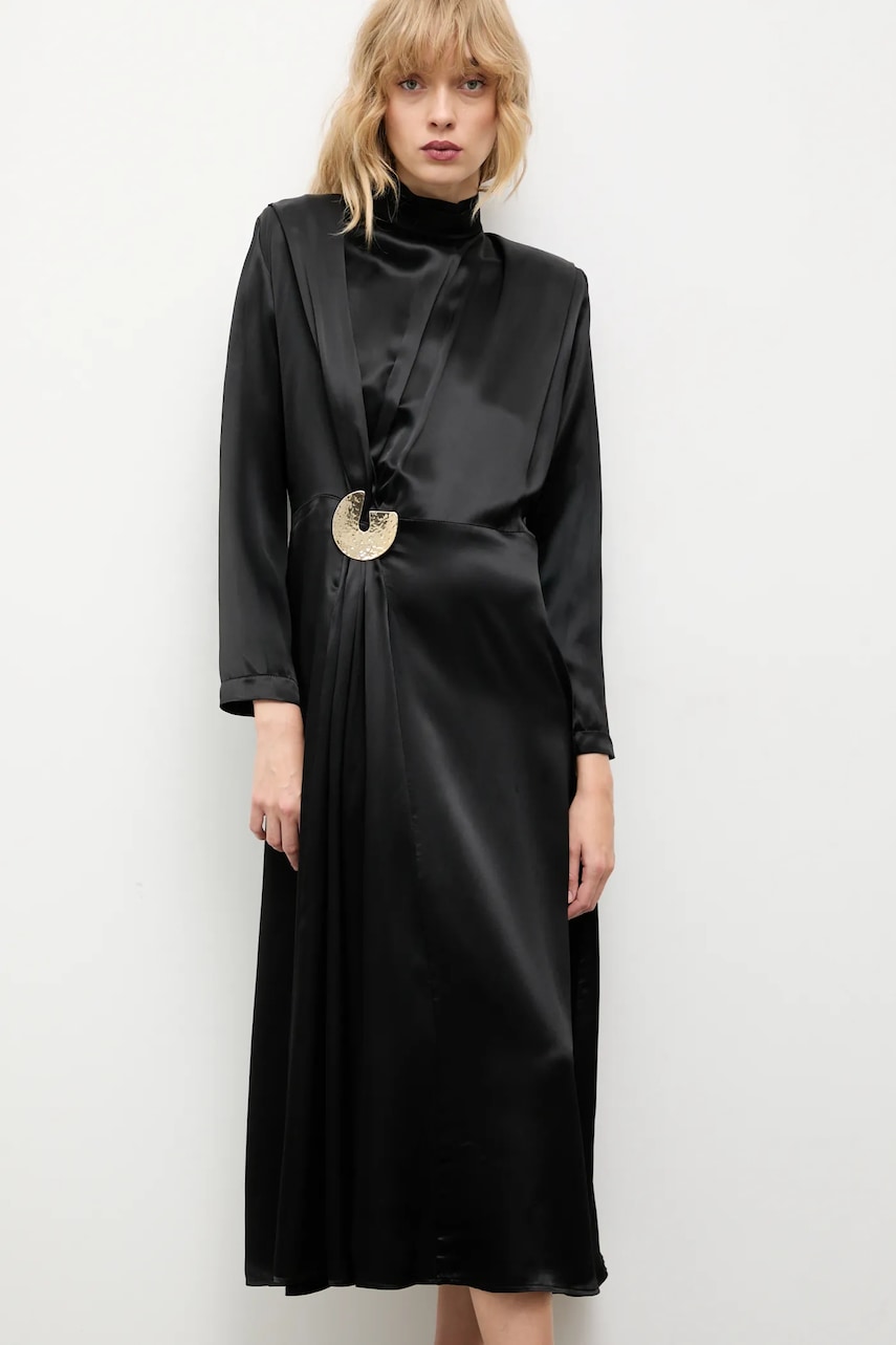 Answear.LAB rochie culoarea negru