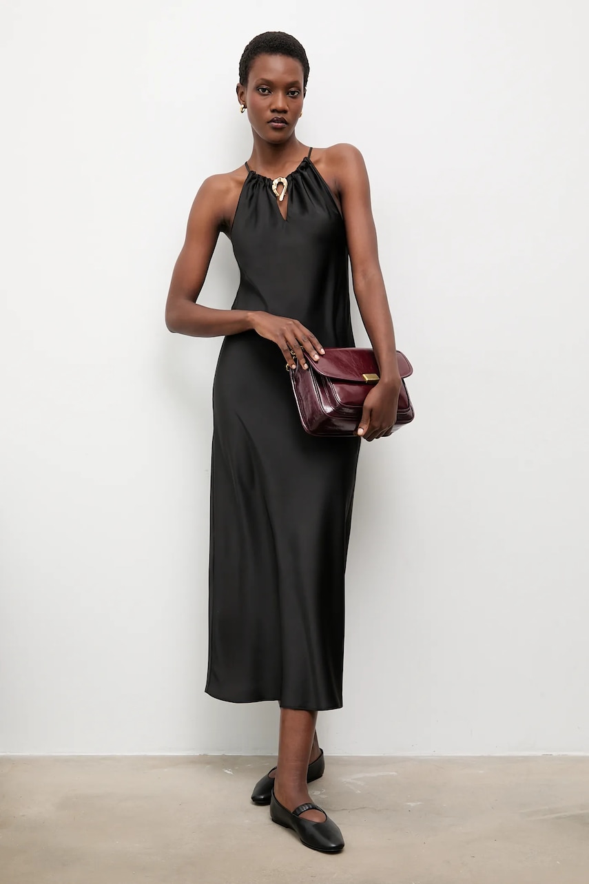 Answear.LAB rochie culoarea negru
