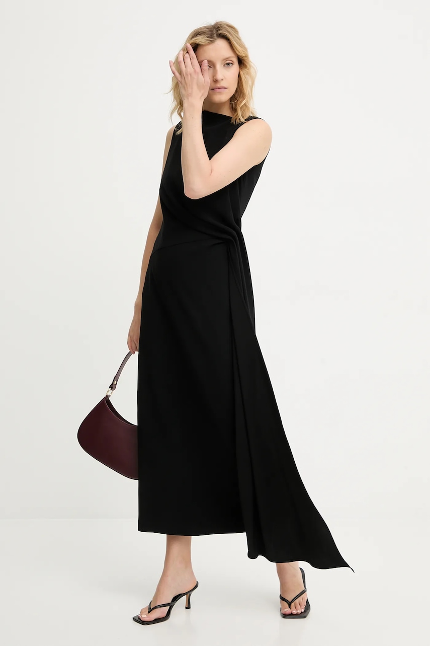 Answear.LAB rochie culoarea negru