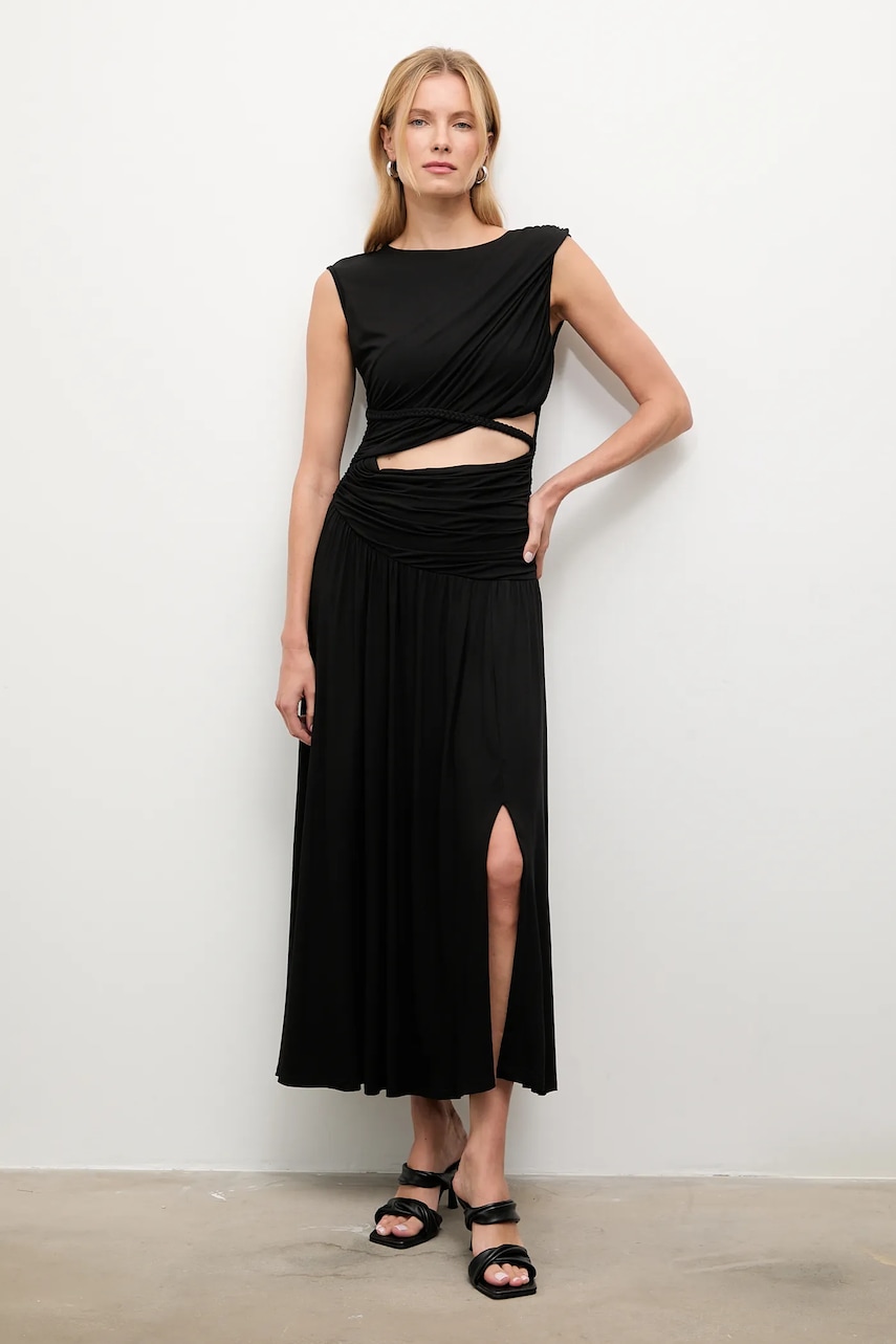 Answear.LAB rochie culoarea negru