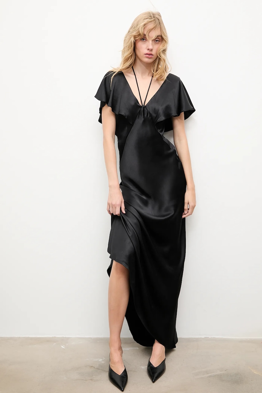 Answear.LAB rochie culoarea negru