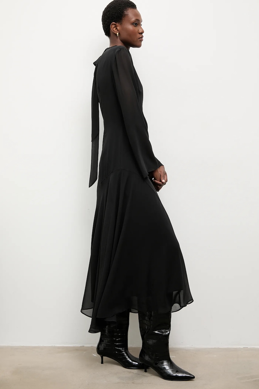 Answear.LAB rochie culoarea negru