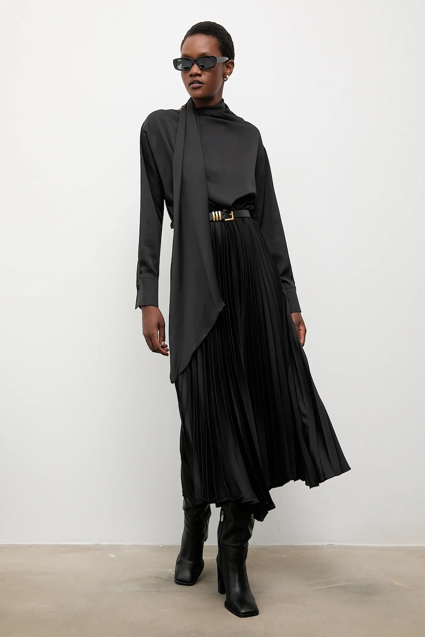 Answear.LAB rochie culoarea negru