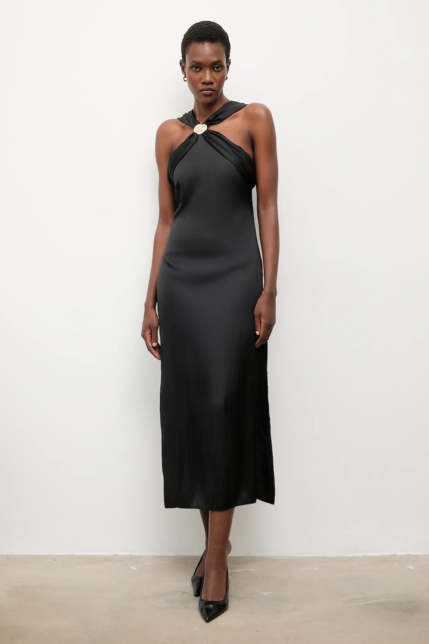 Answear.LAB rochie culoarea negru