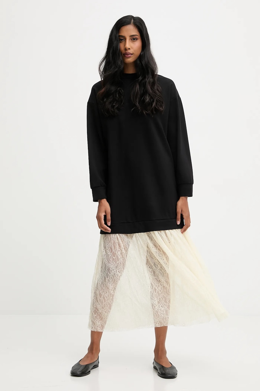 Answear.LAB rochie culoarea negru
