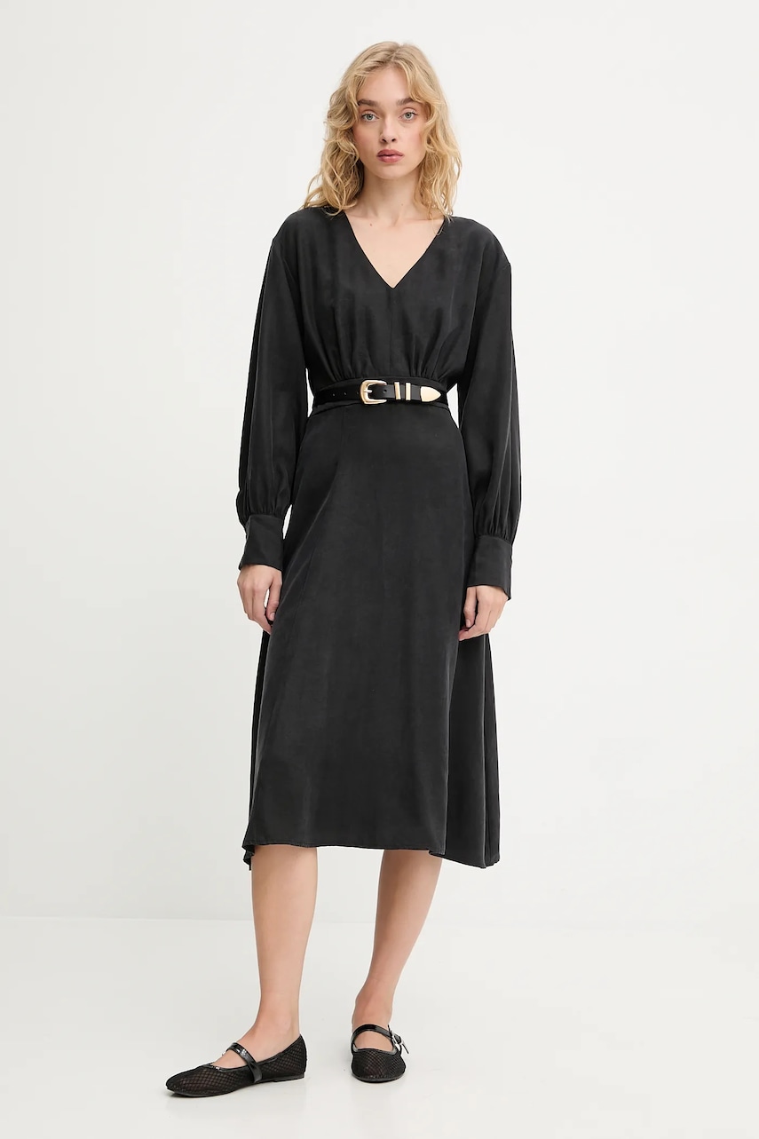 Answear.LAB rochie culoarea negru