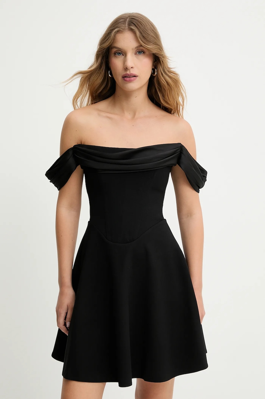 Answear.LAB rochie culoarea negru