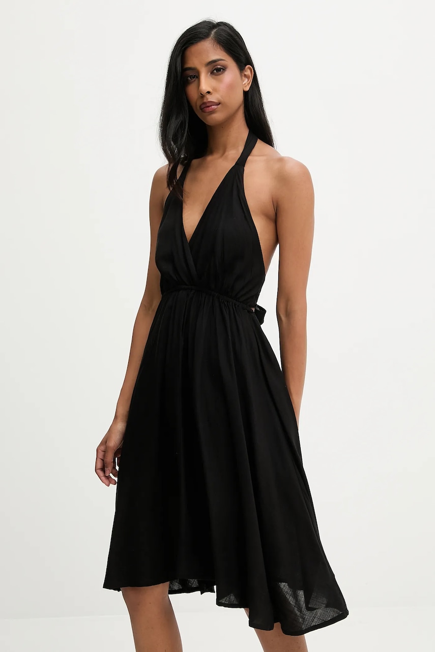 Answear.LAB rochie culoarea negru
