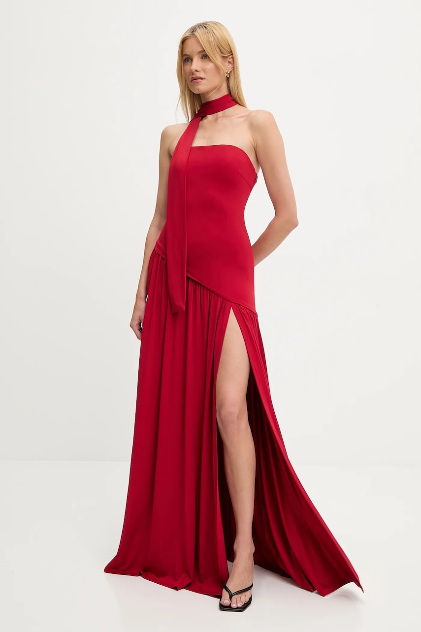 Answear.LAB rochie culoarea rosu