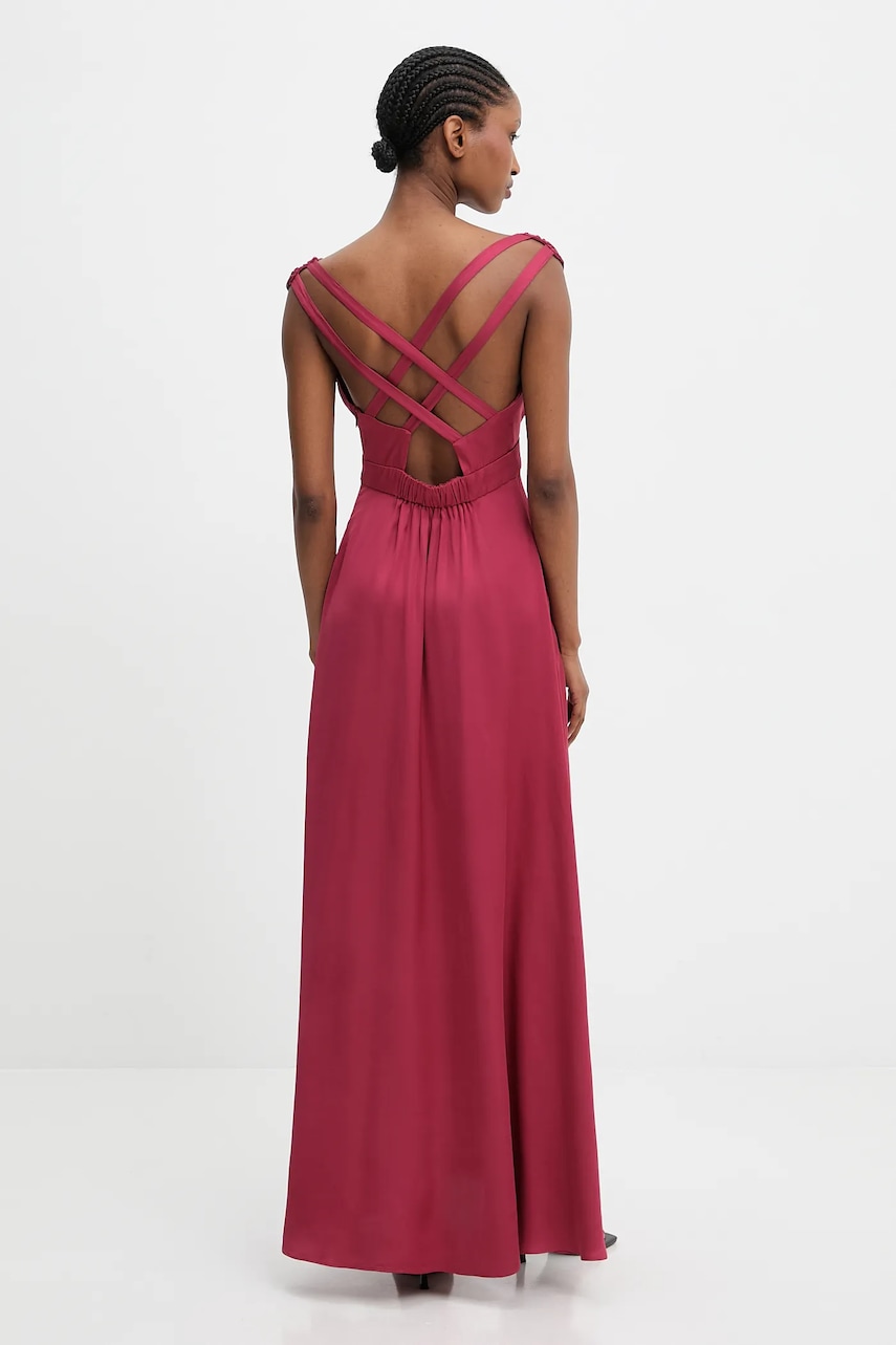 Answear.LAB rochie culoarea rosu