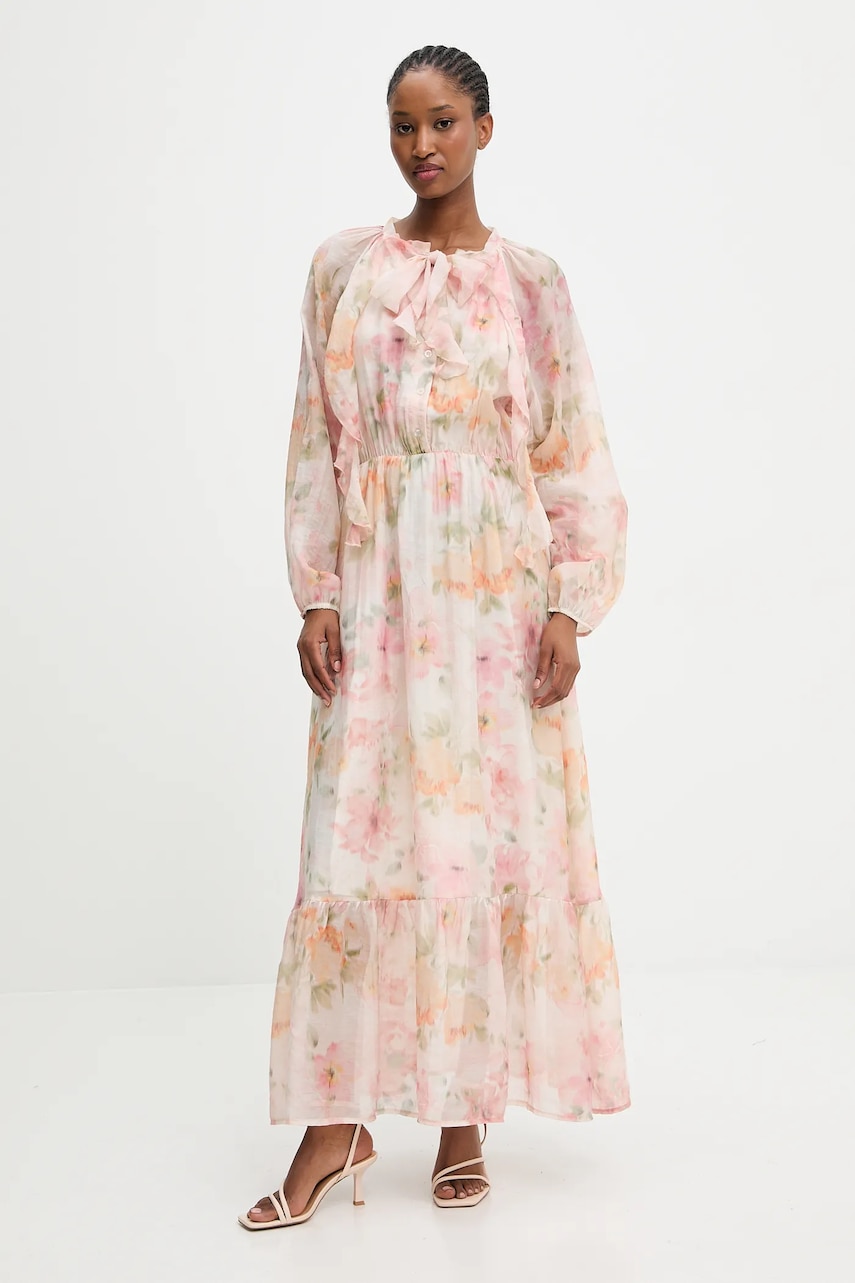 Answear.LAB rochie culoarea rosu