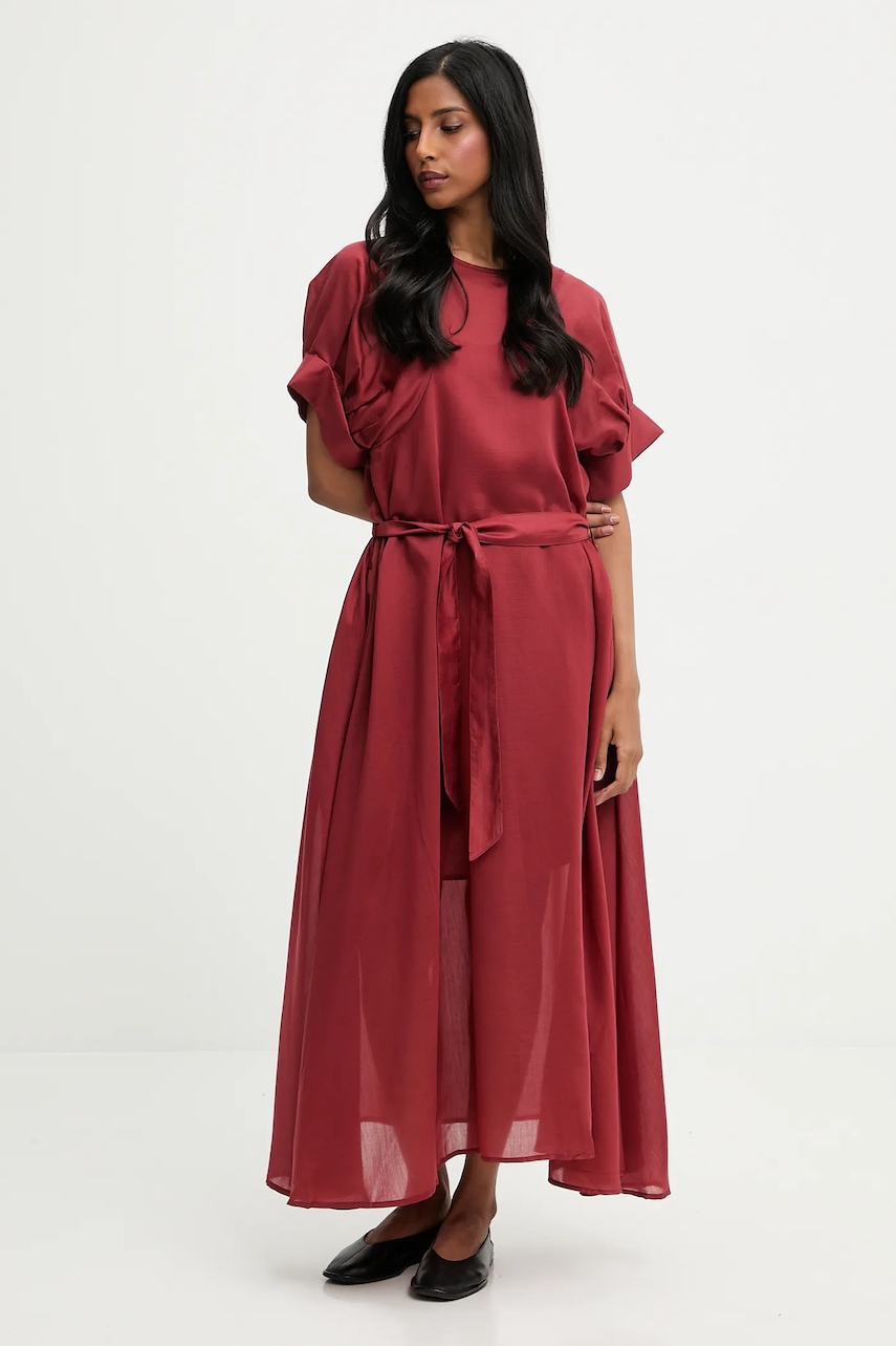Answear.LAB rochie culoarea rosu