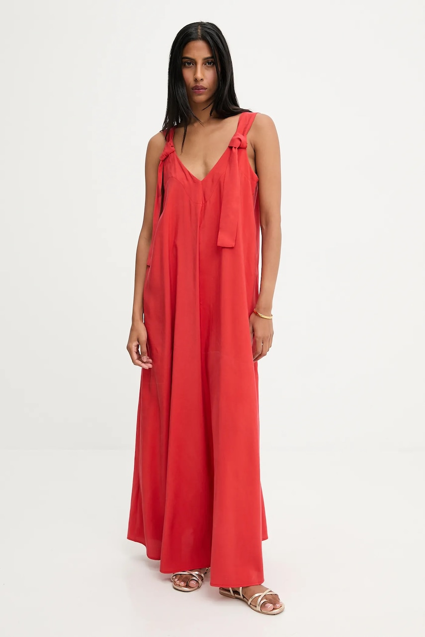 Answear.LAB rochie culoarea rosu