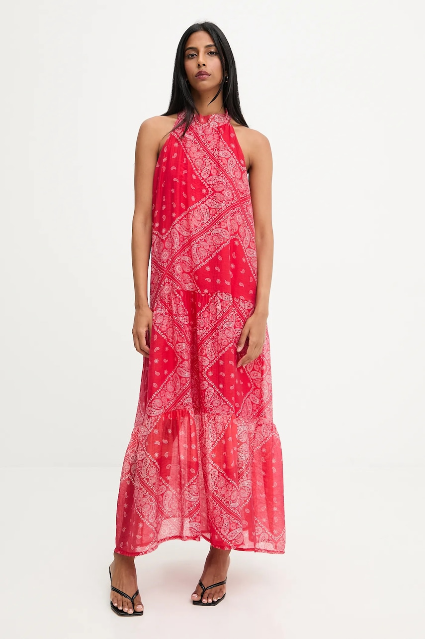 Answear.LAB rochie culoarea rosu