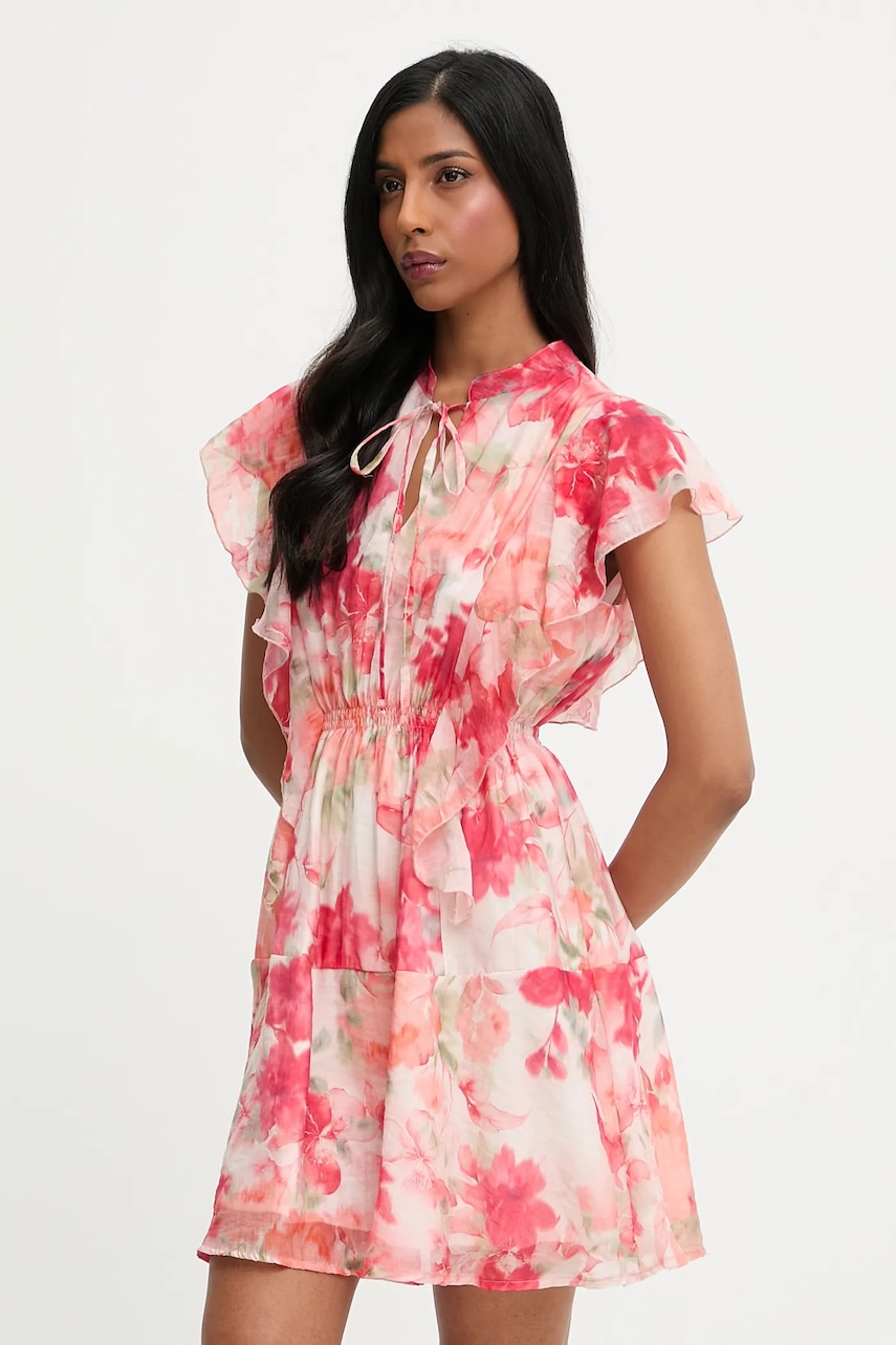 Answear.LAB rochie culoarea rosu