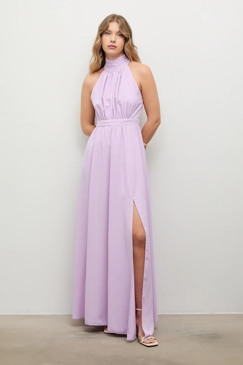Answear.LAB rochie culoarea roz