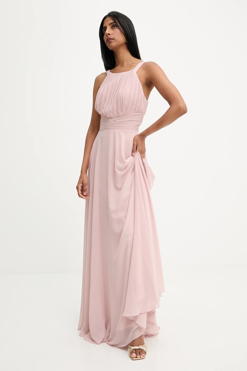 Answear.LAB rochie culoarea roz