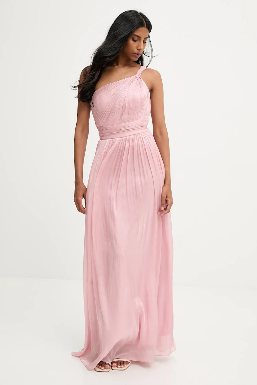 Answear.LAB rochie culoarea roz