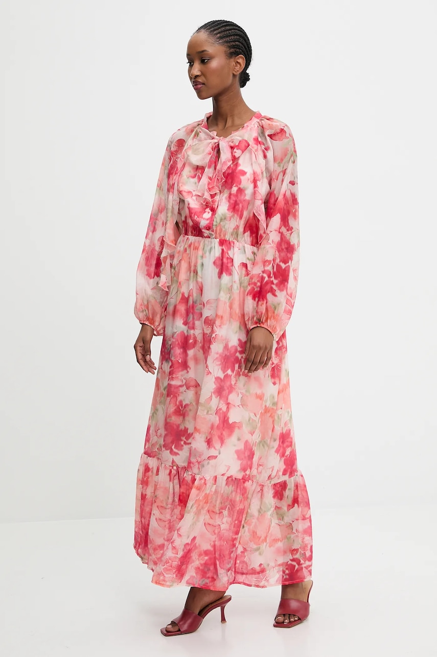 Answear.LAB rochie culoarea roz