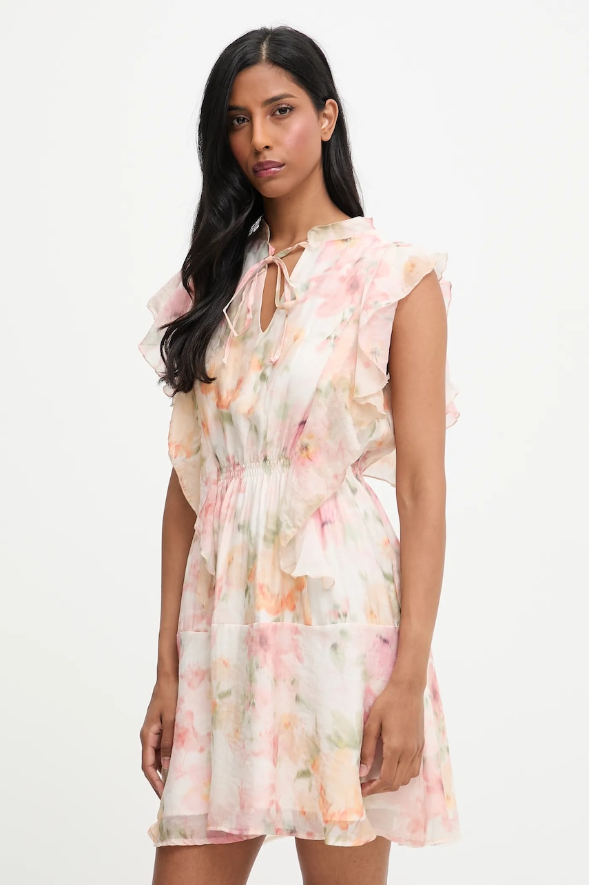 Answear.LAB rochie culoarea roz