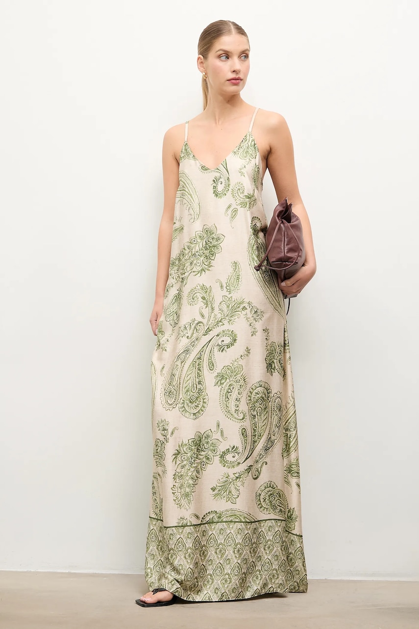 Answear.LAB rochie culoarea verde