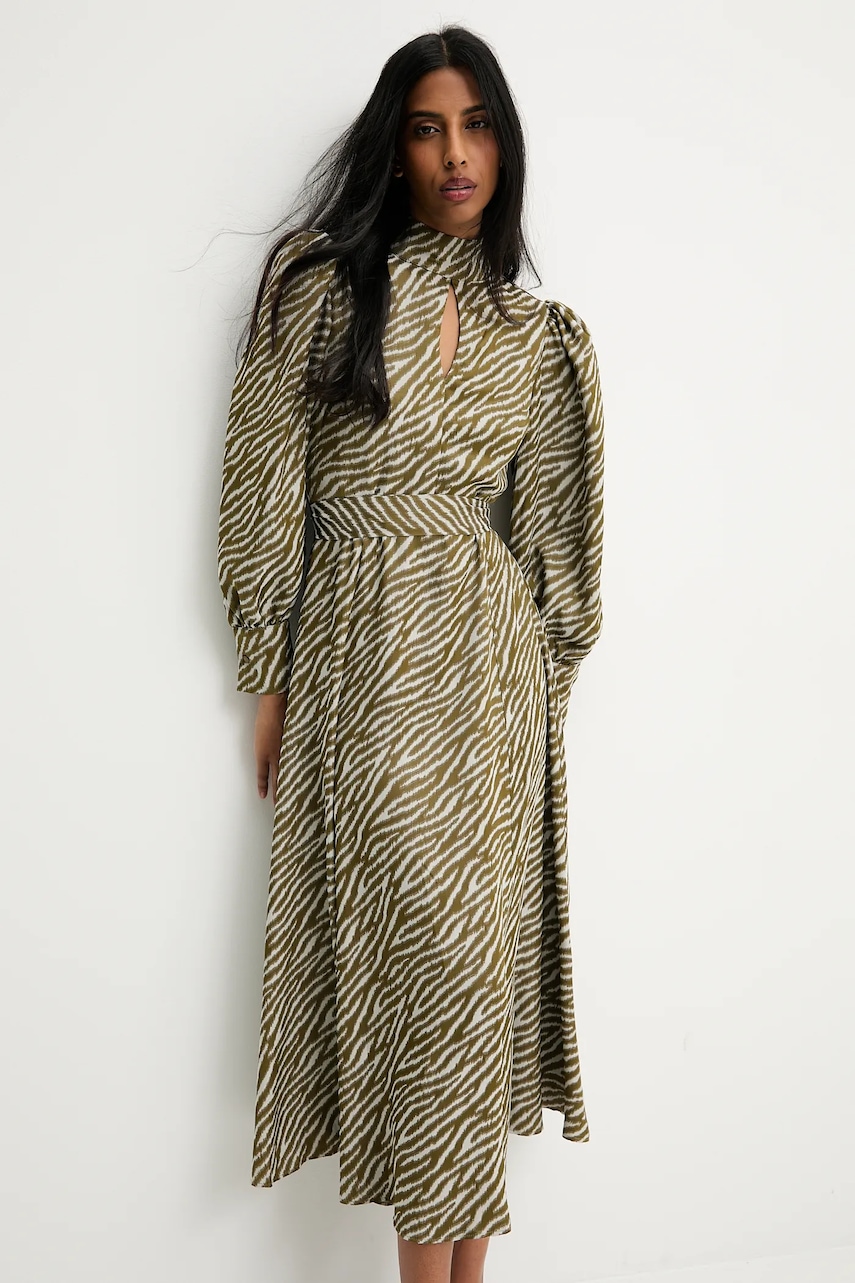 Answear.LAB rochie culoarea verde