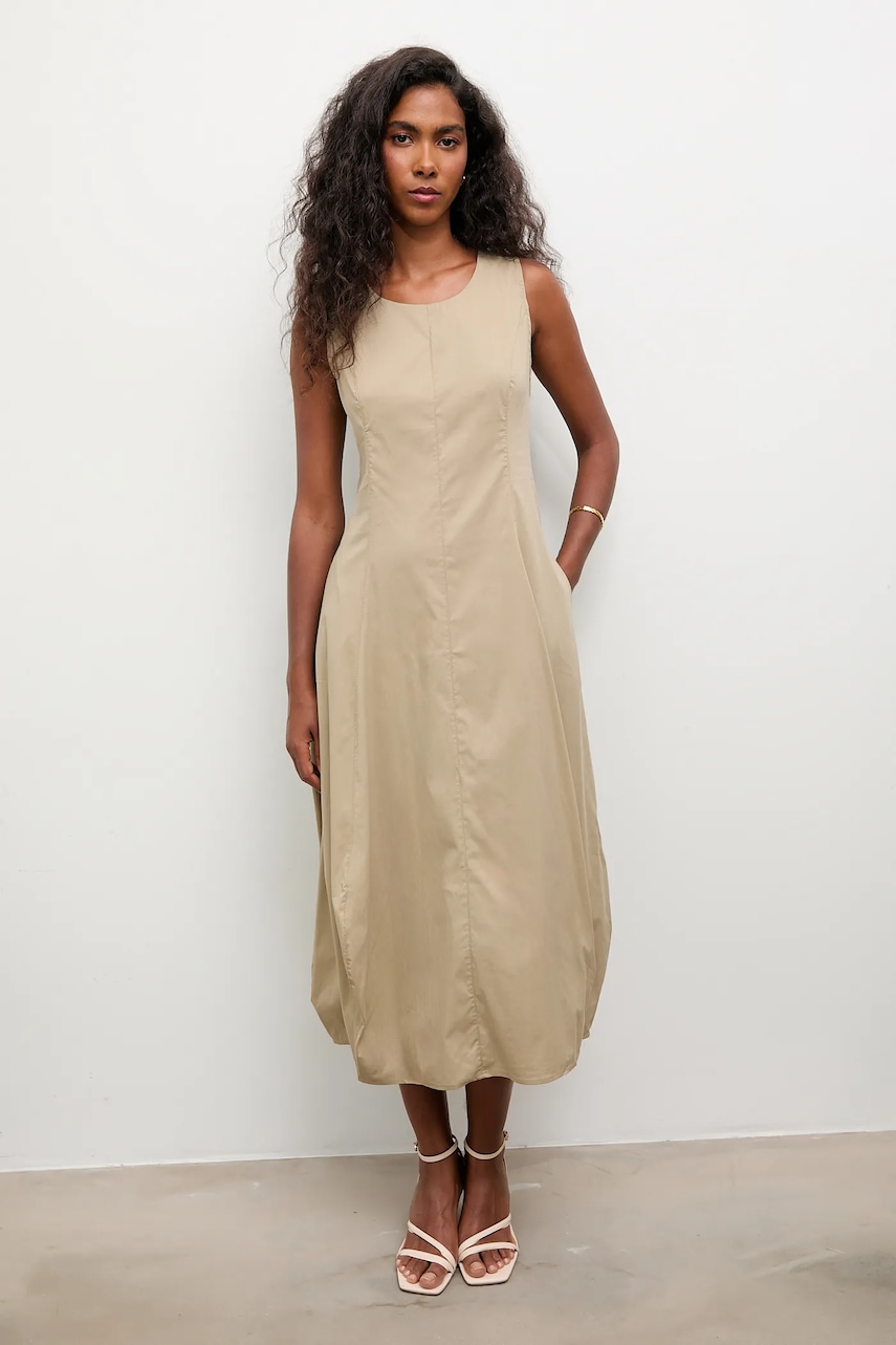 Answear.LAB rochie culoarea verde