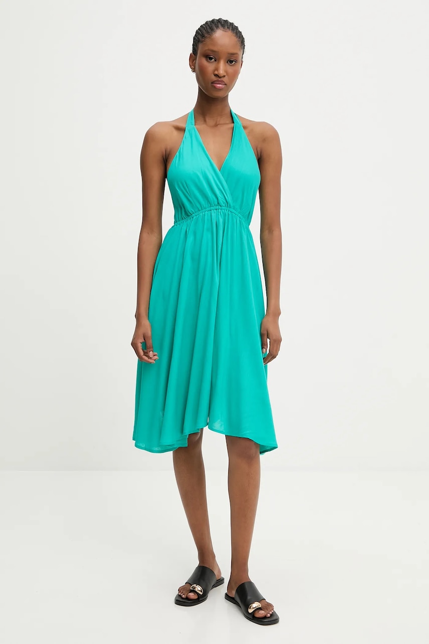 Answear.LAB rochie culoarea verde