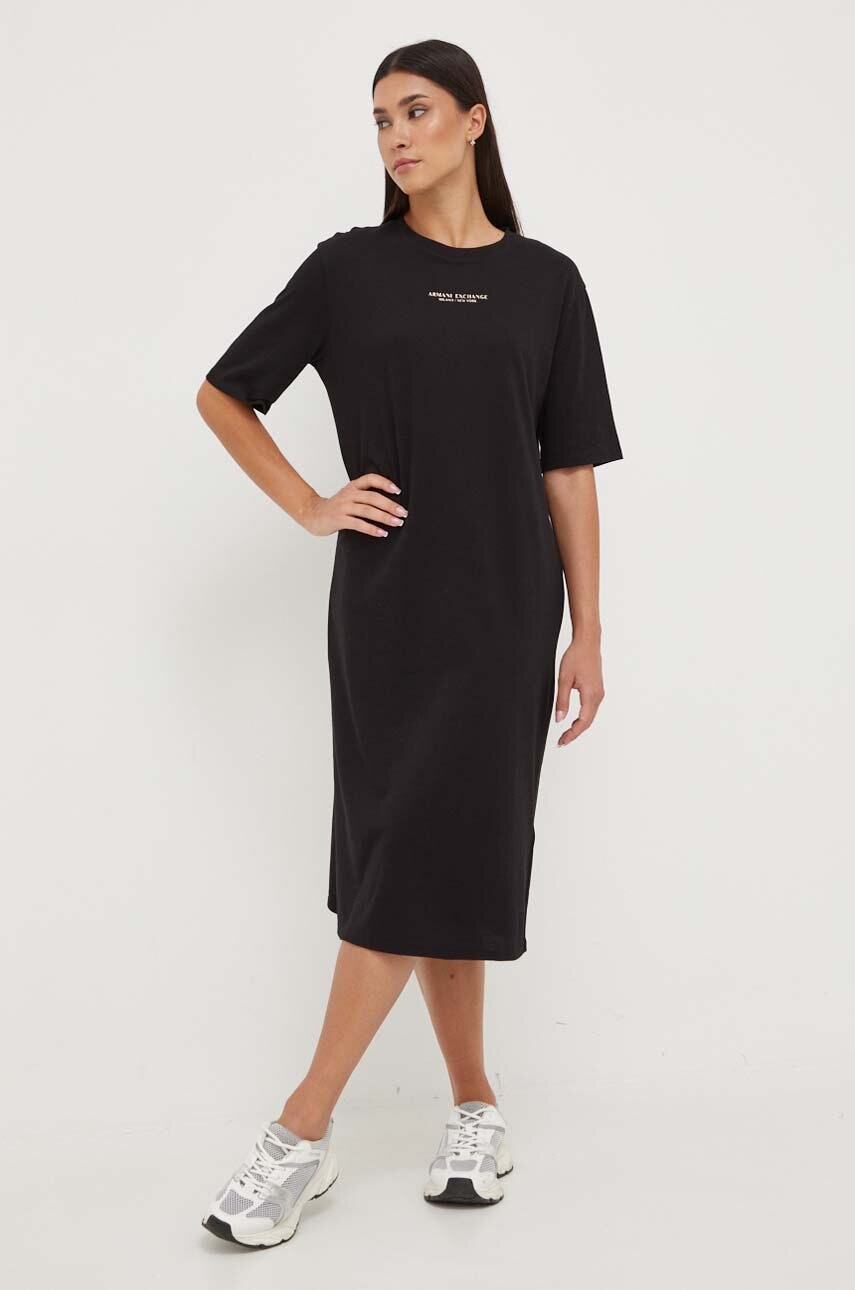 Armani Exchange rochie maxi