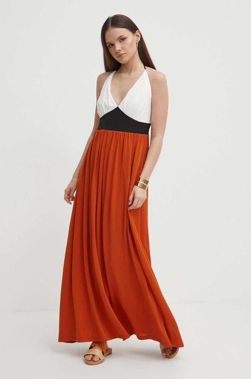 Artigli rochie culoarea maro