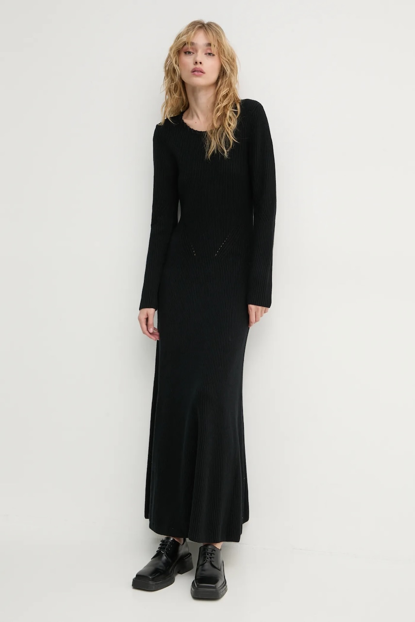 BA&SH rochie culoarea negru
