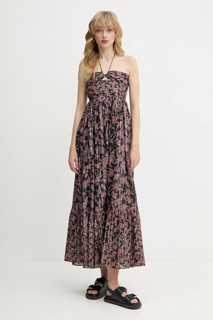 BOSS Orange rochie culoarea negru