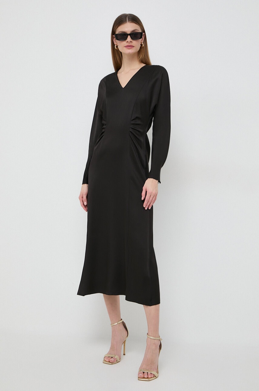 BOSS rochie culoarea negru