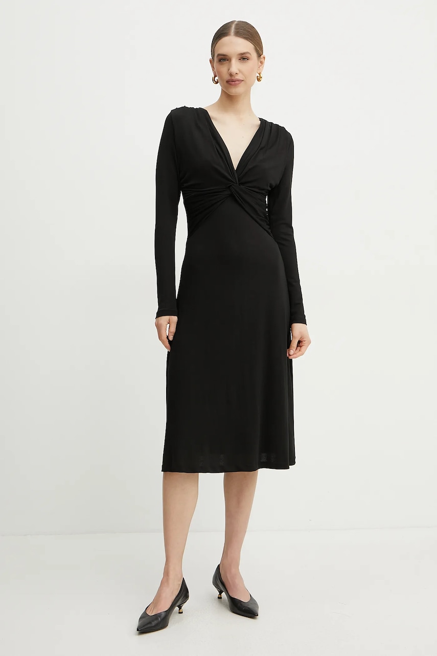 BOSS rochie culoarea negru