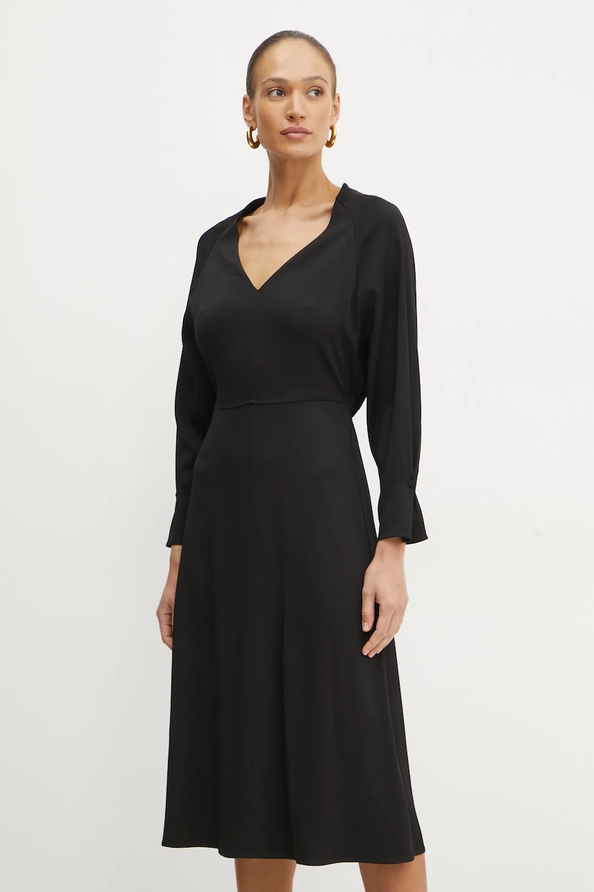 BOSS rochie culoarea negru
