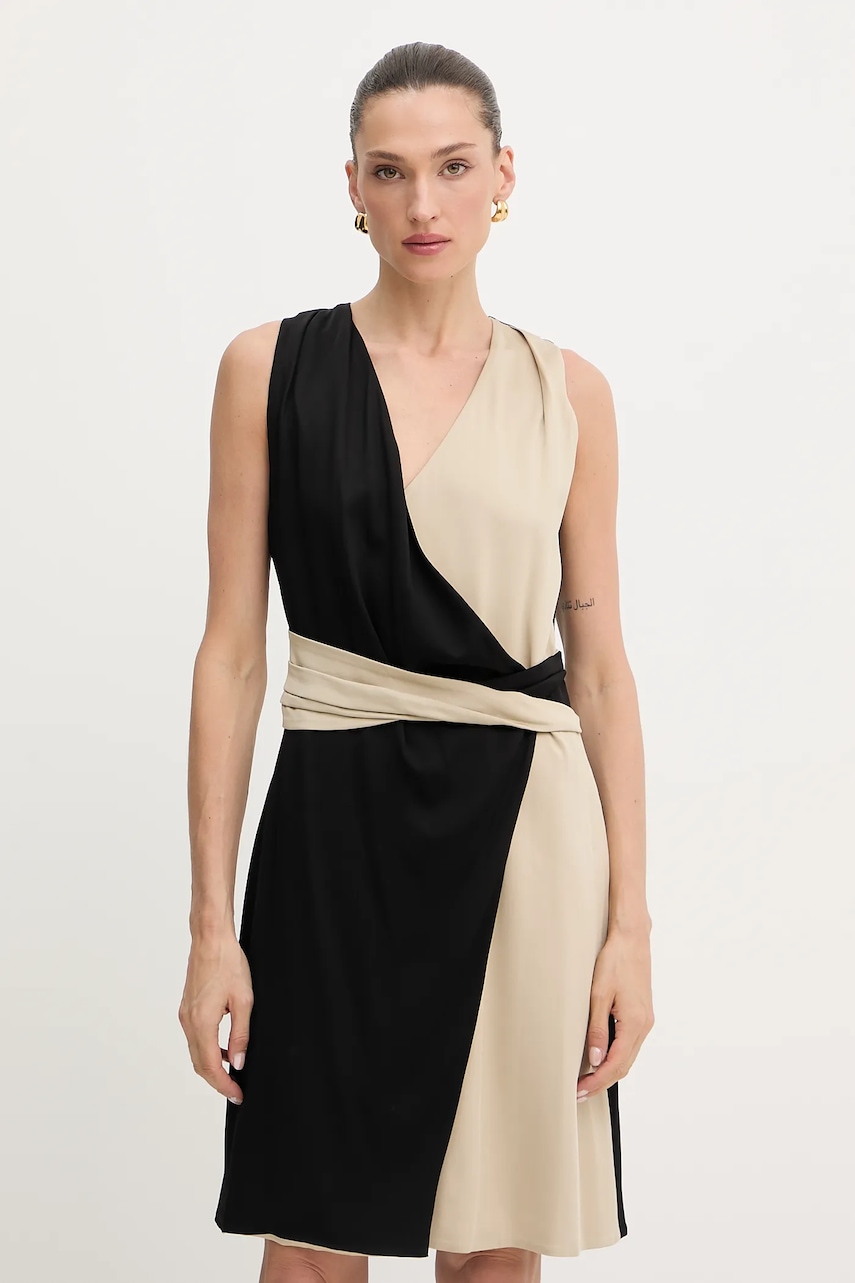 BOSS rochie culoarea negru